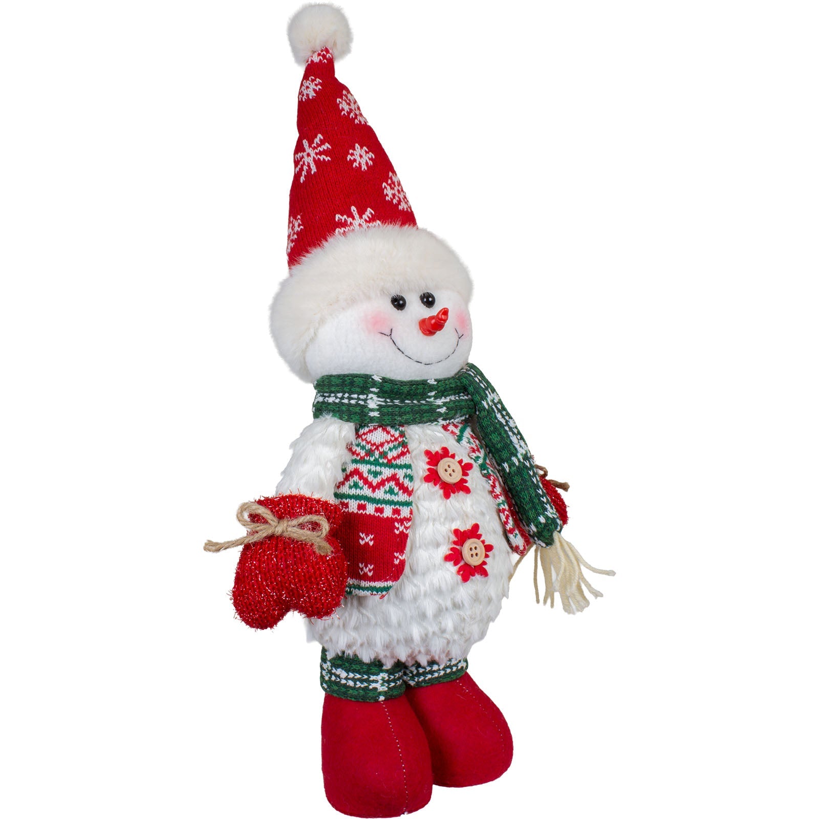 Schneemann stehender 38cm, 2 Designs
