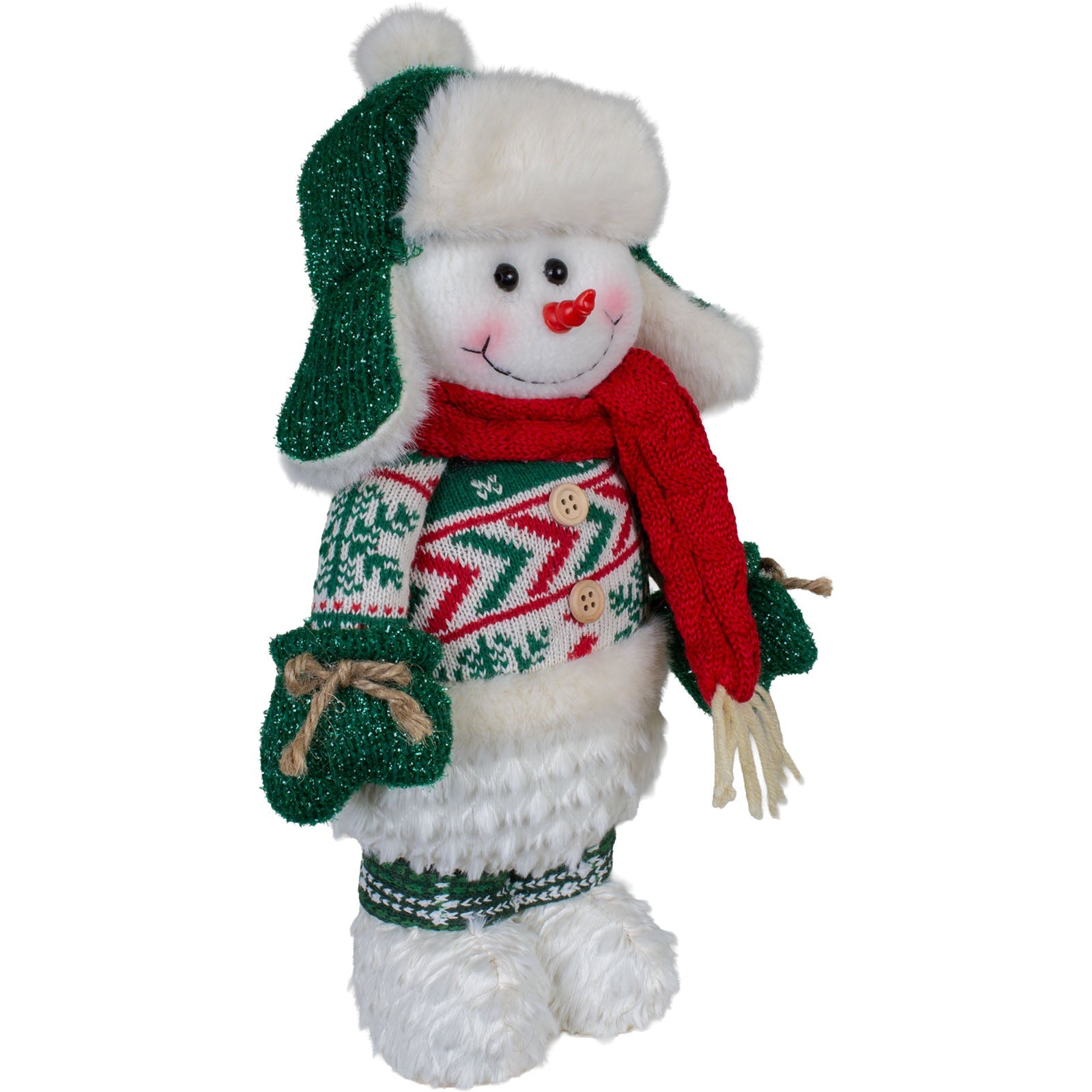 Schneemann stehender 38cm, 2 Designs