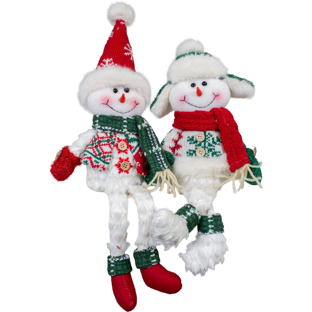 Schneemann Kantenh. 36cm, 2 Designs(6)