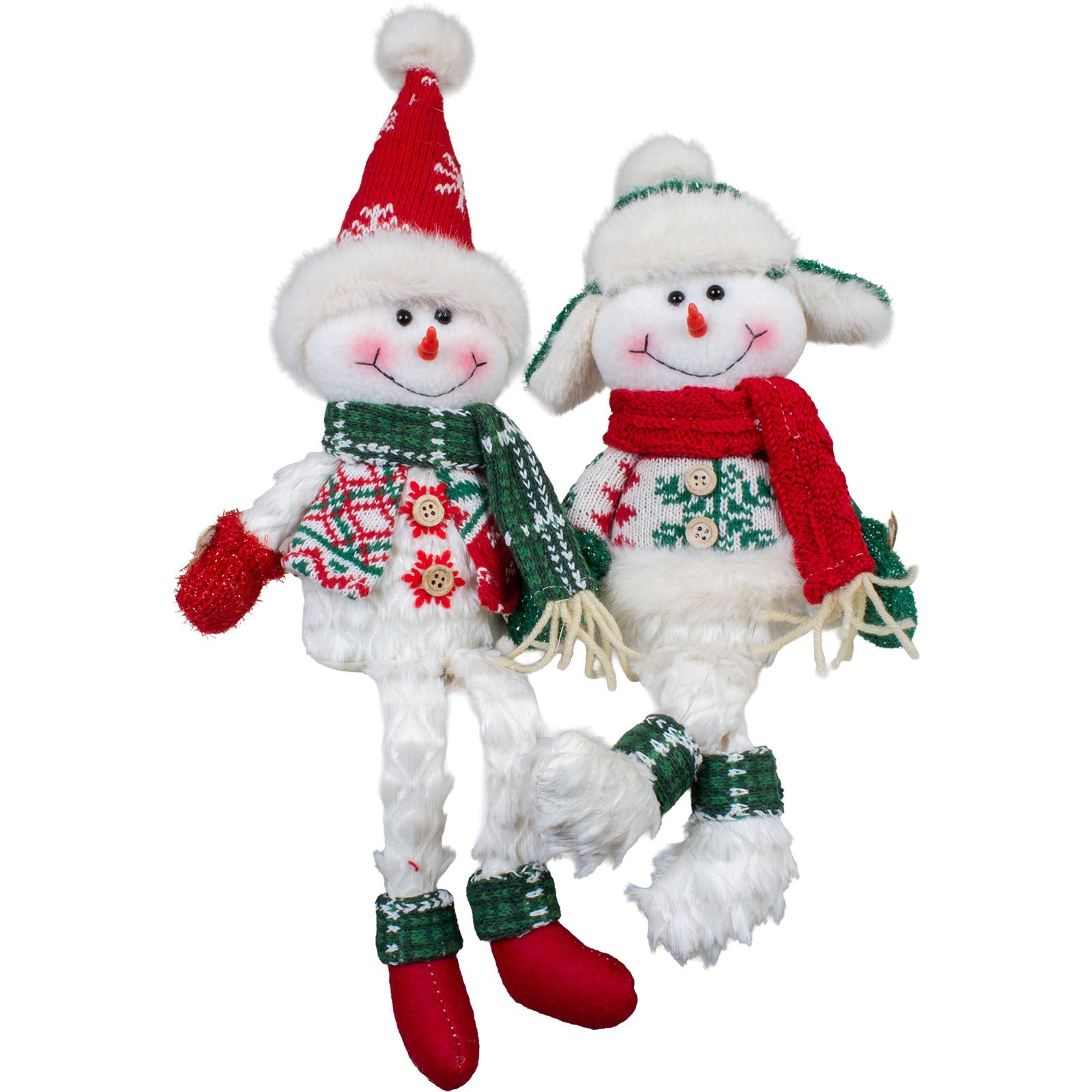 Schneemann Kantenh. 36cm, 2 Designs(6)