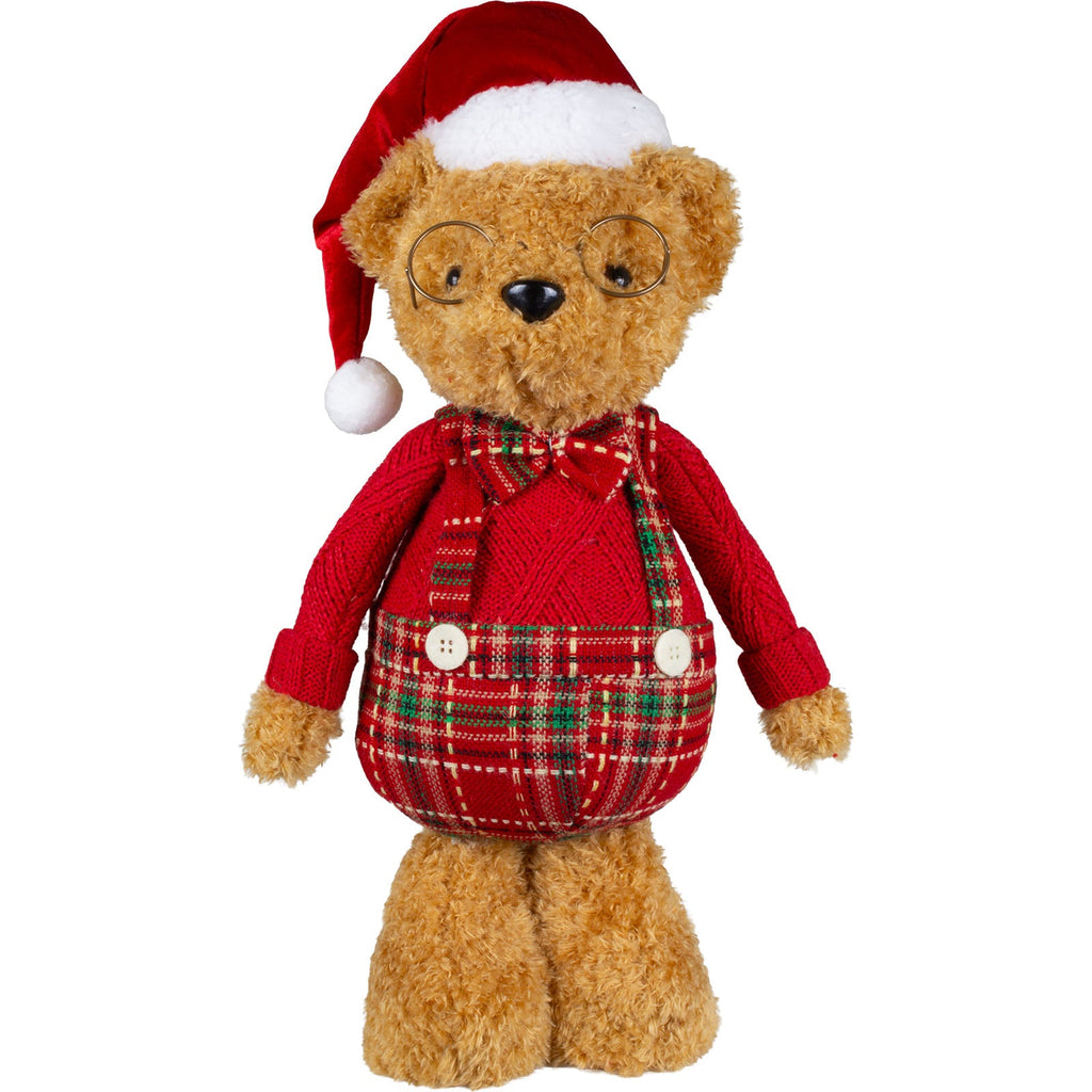 Weihnachtsbär stehender 36cm, 2 Designs