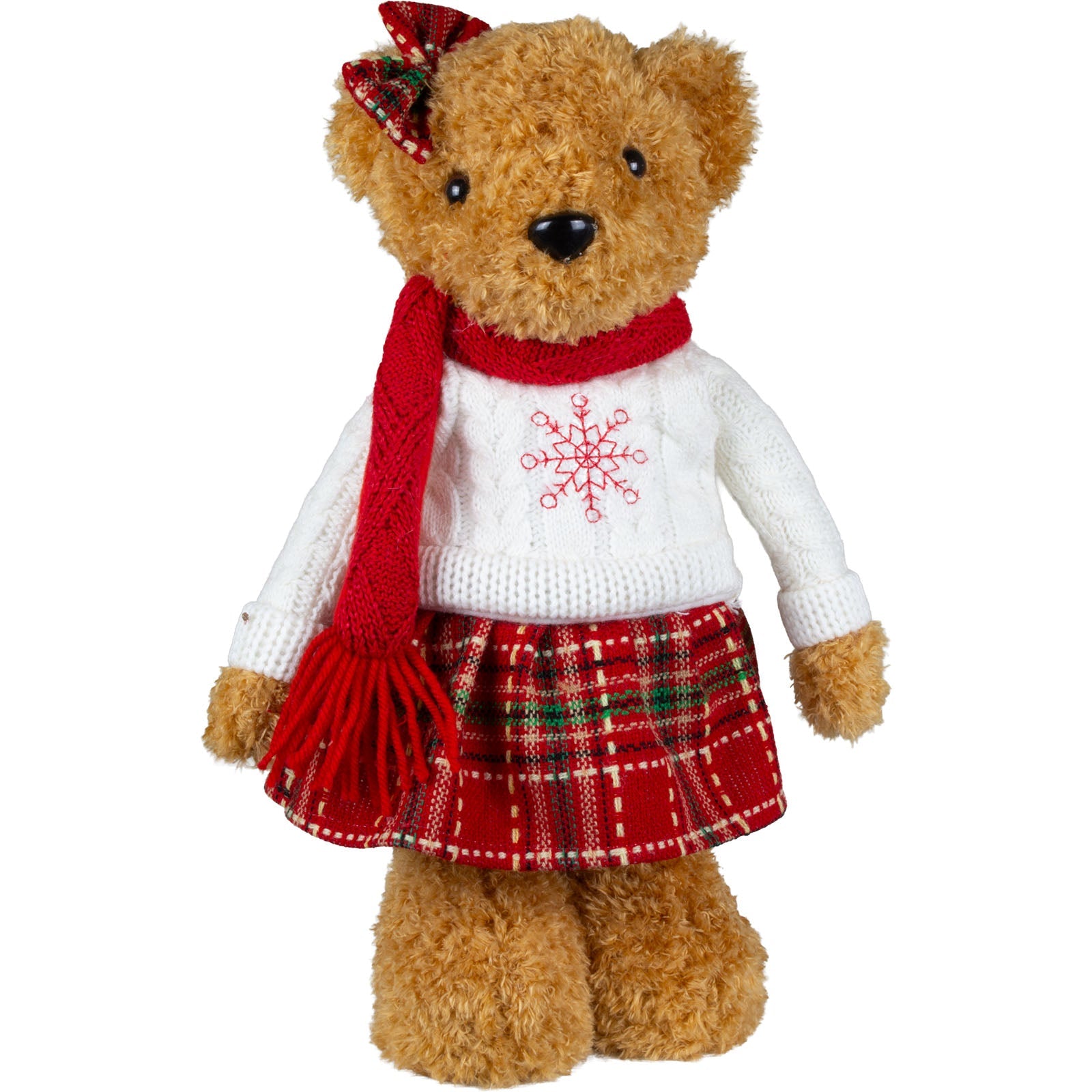 Weihnachtsbär stehender 36cm, 2 Designs