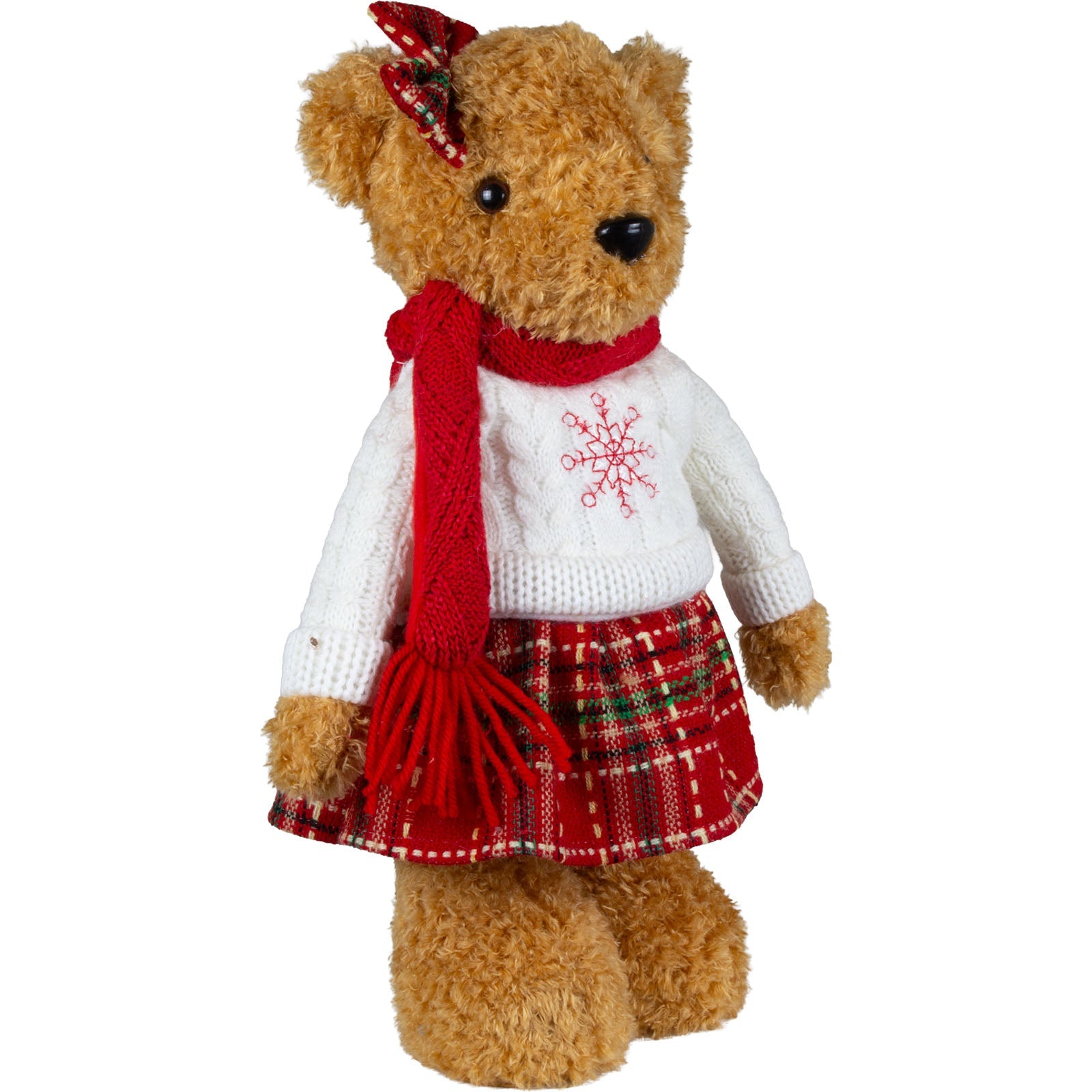 Weihnachtsbär stehender 36cm, 2 Designs