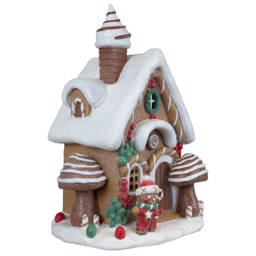 LED Lebkuchenhaus 30cm, Polyresin(1)