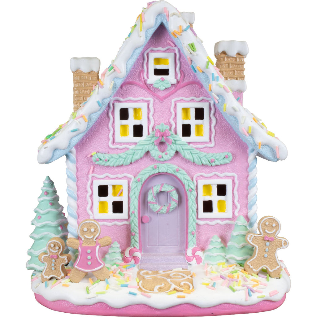 Lebkuchenhaus 23cm, Polyresin(1)