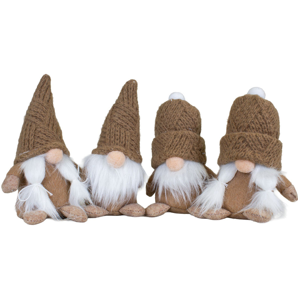 Gnom sitzend 14cm, 4 Designs(24)