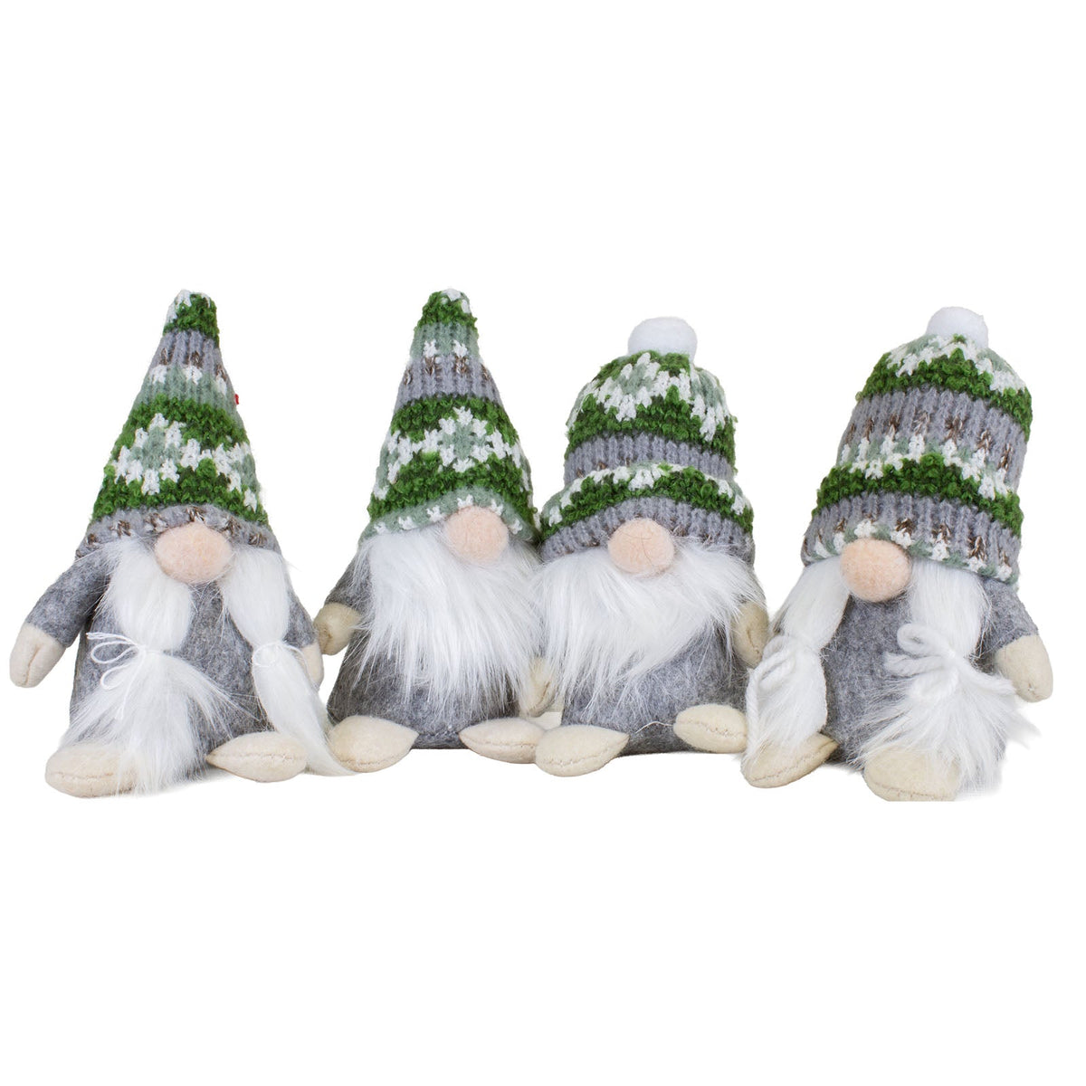 Gnom sitzend 14cm, 4 Designs(24)
