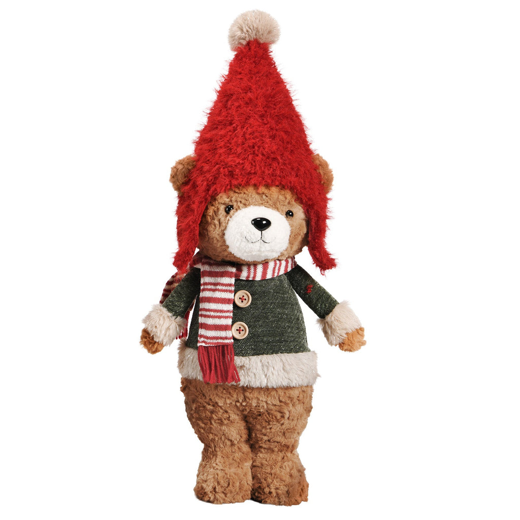 Weihnachtsbär stehender 42cm, 2 Designs