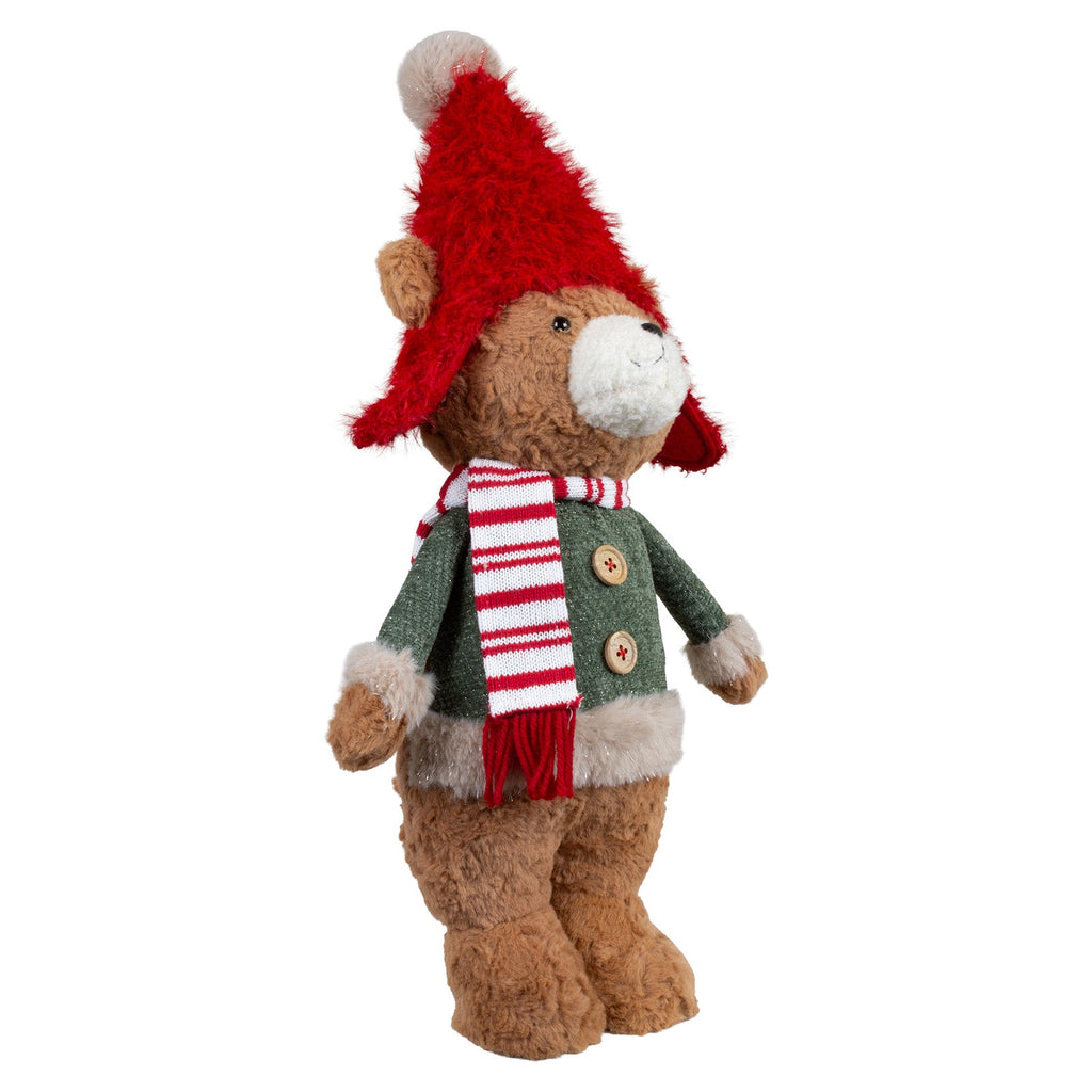 Weihnachtsbär stehender 42cm, 2 Designs