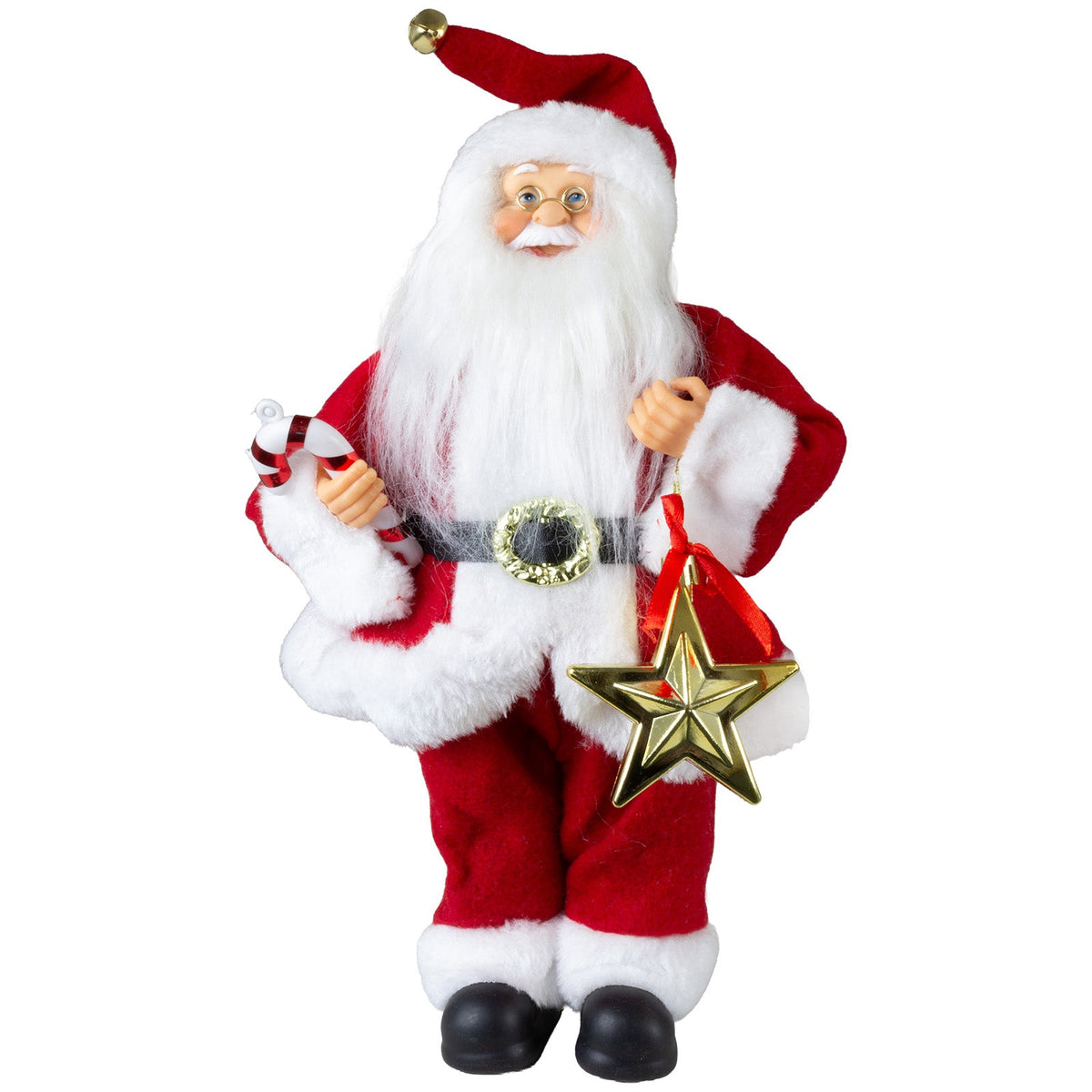 Weihnachtsmann 18/23/30cm im Display 160tlg