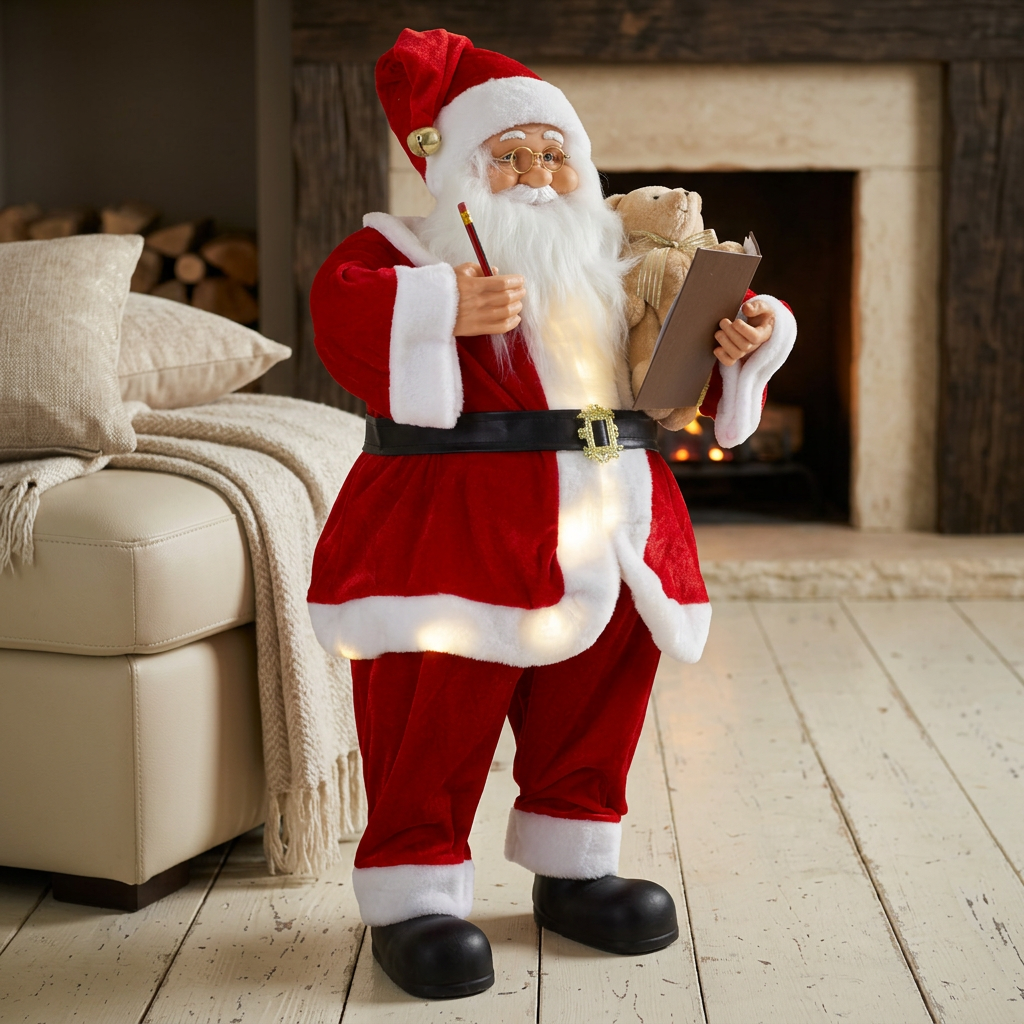 Santa Claus 80cm with Animation