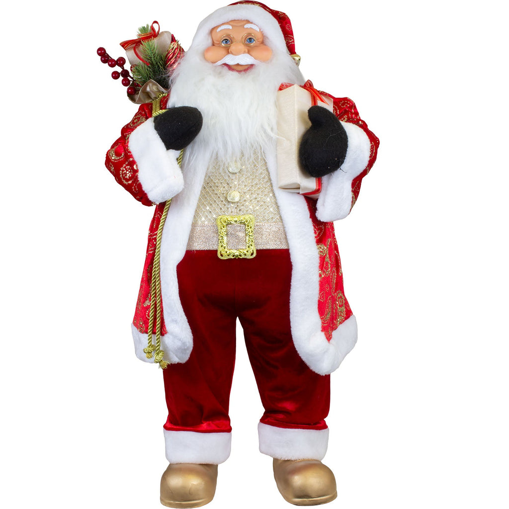 Weihnachtsmann stehender 80cm
