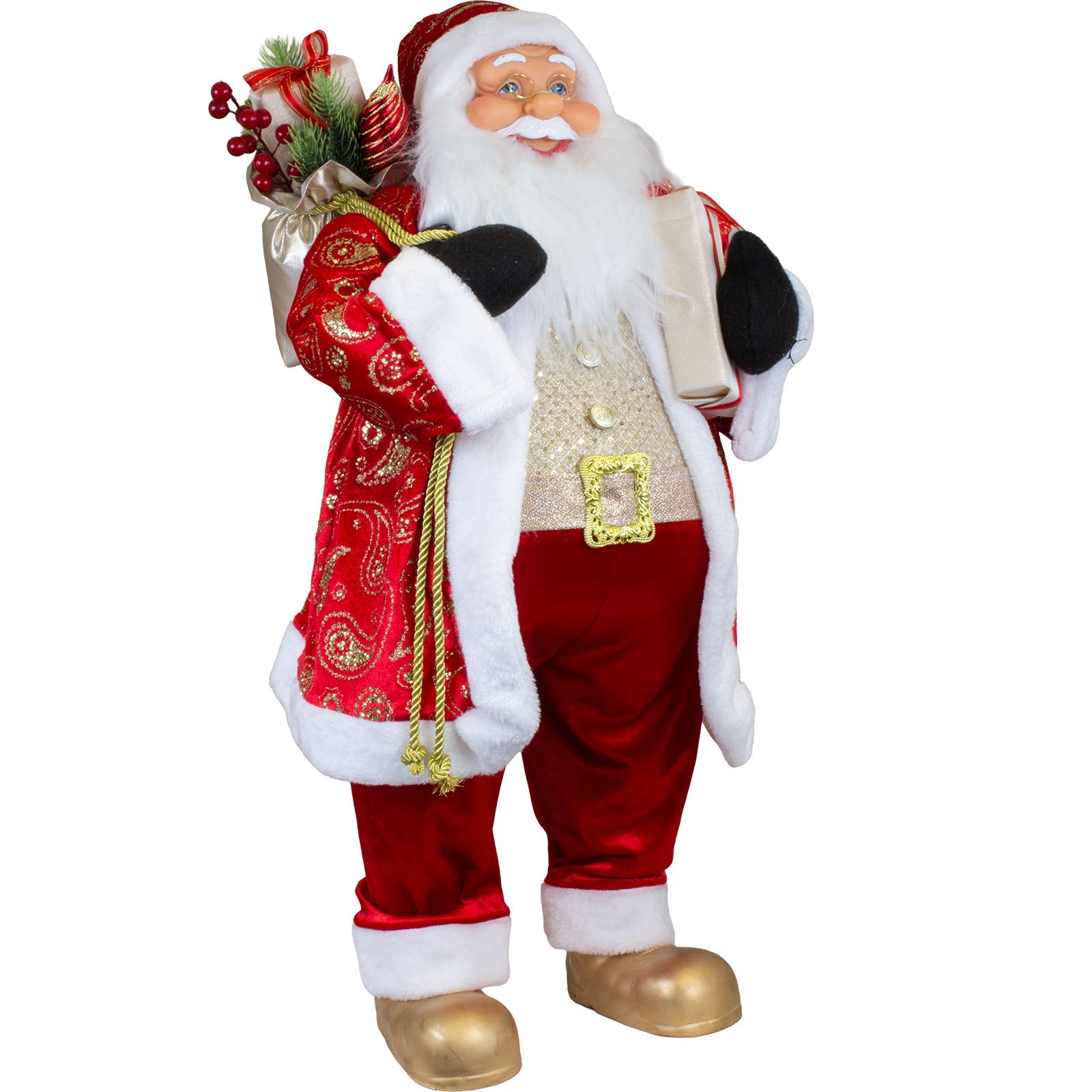 Weihnachtsmann stehender 80cm