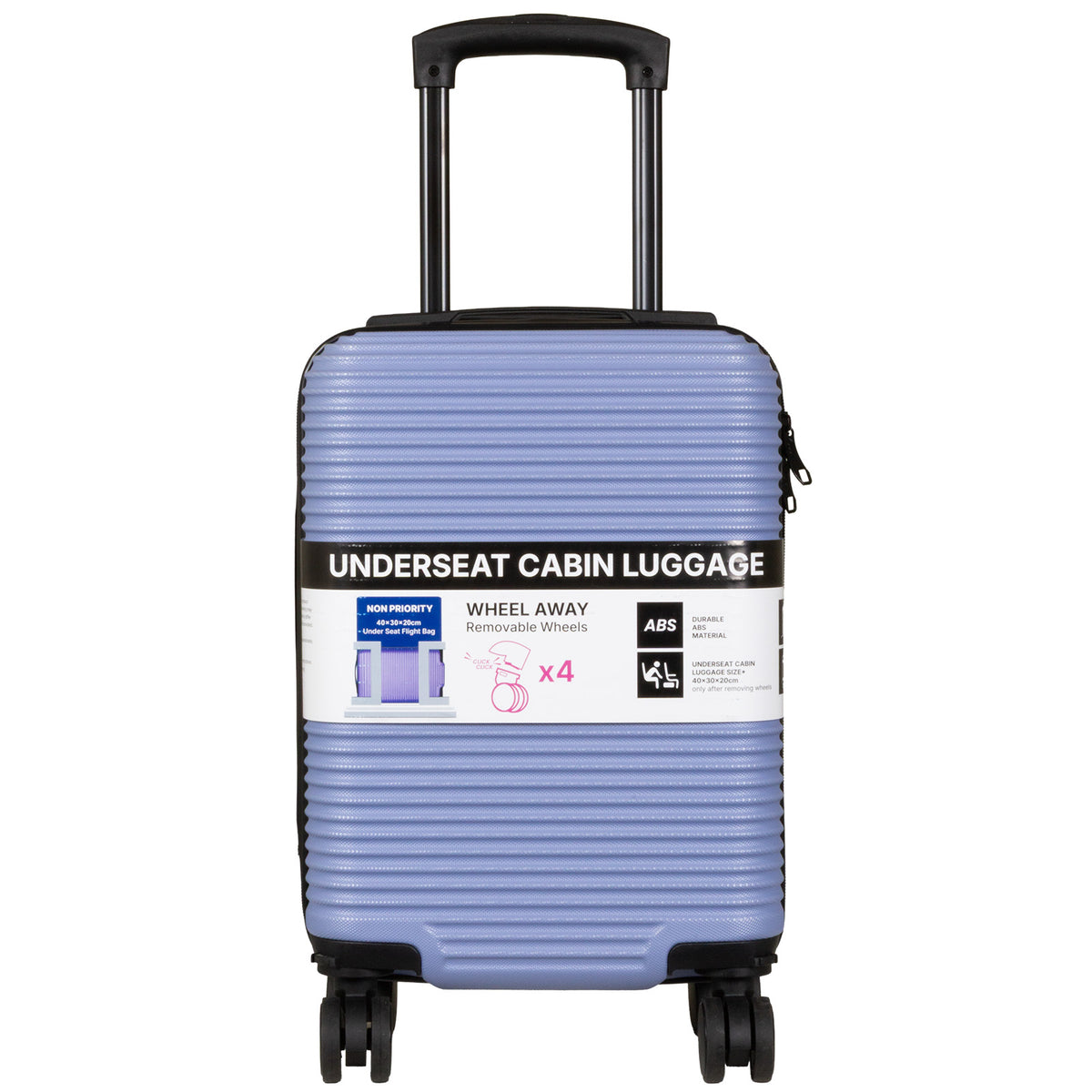 Business Trolley Carry-On 2 Colors Silver Grey Anthracite