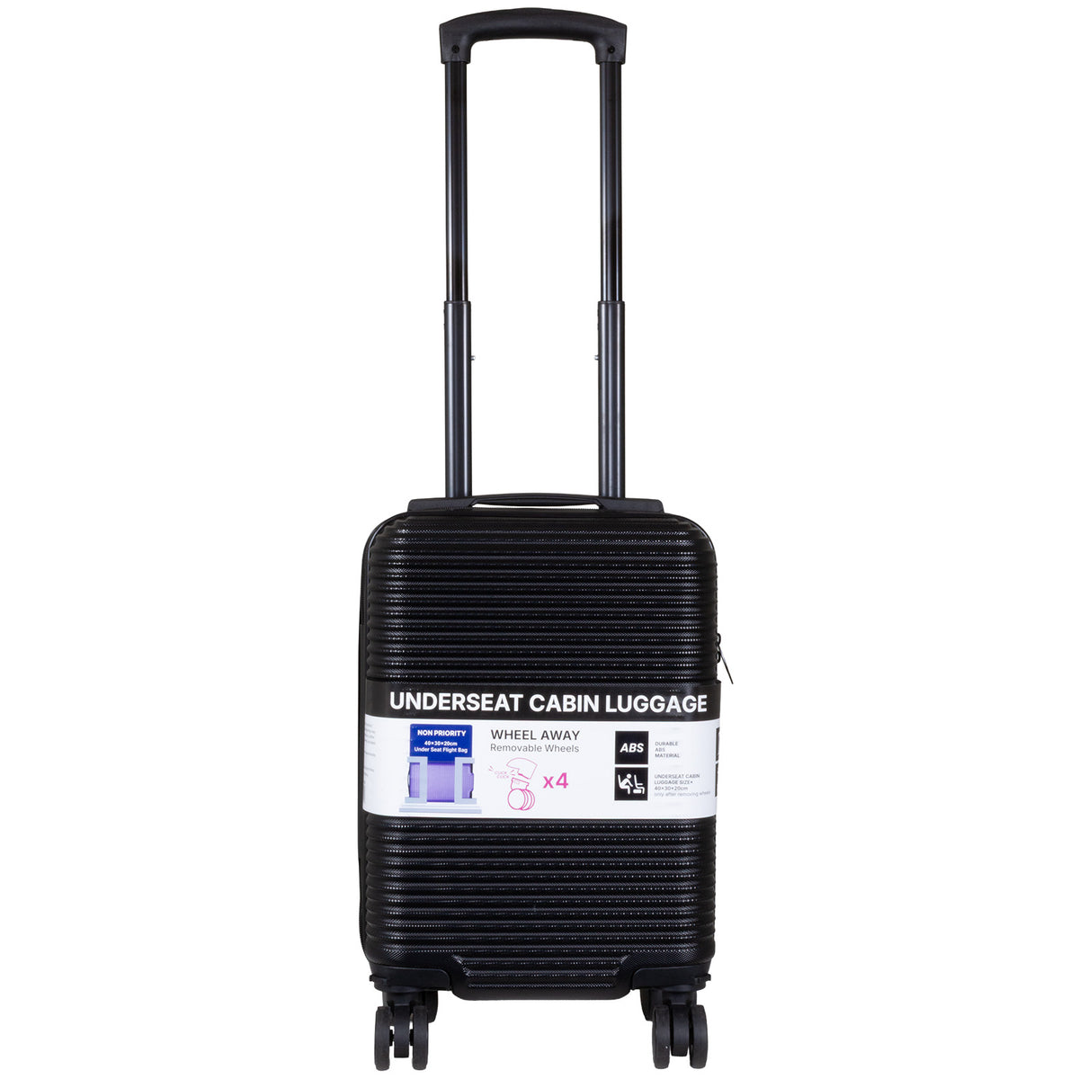 Business Trolley Carry-On 2 Colors Silver Grey Anthracite
