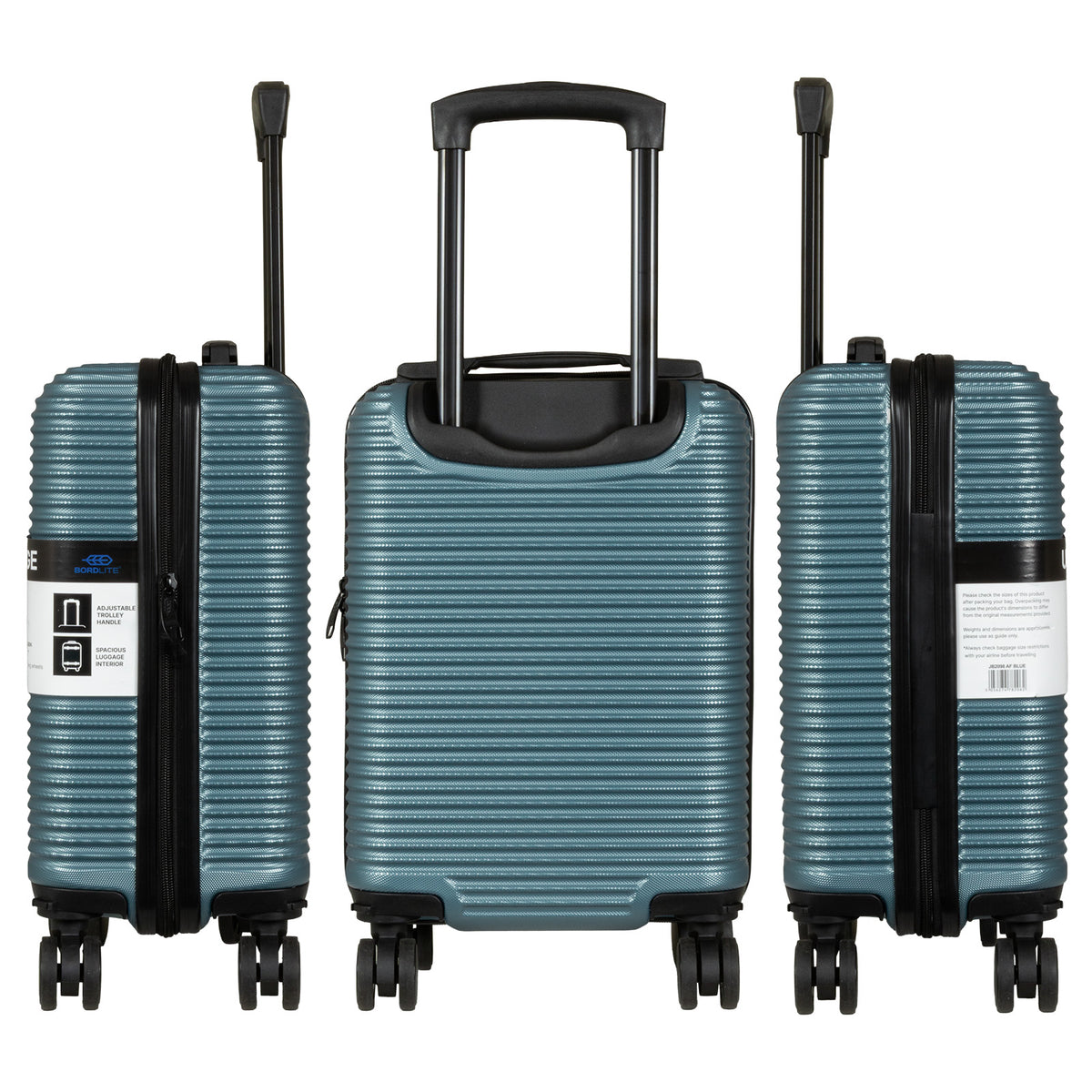 Business Trolley Carry-On 2 Colors Silver Grey Anthracite