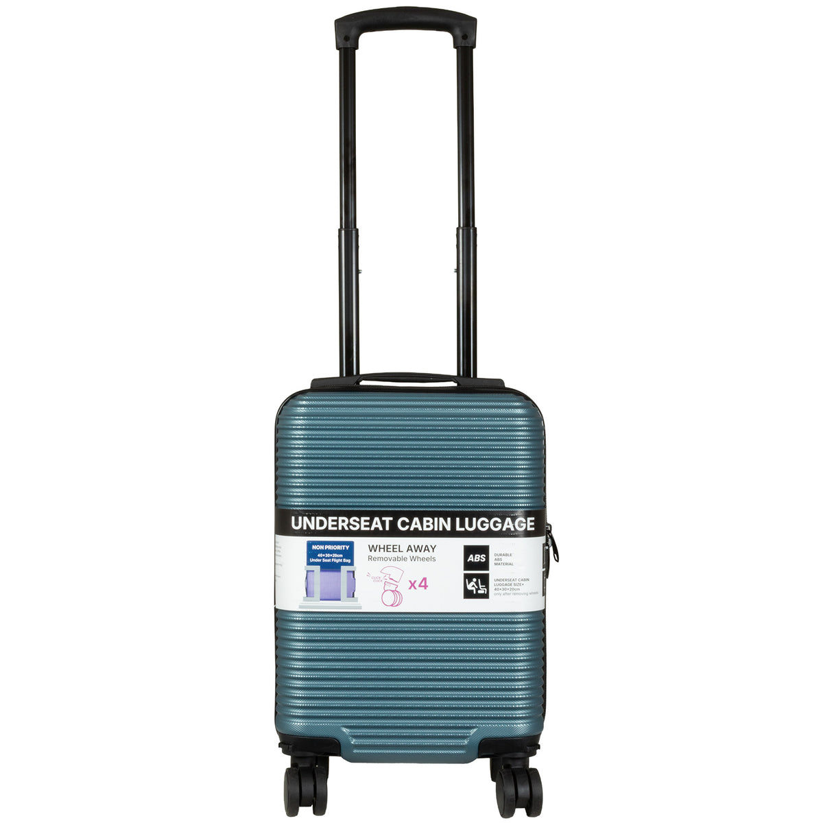 Business Trolley Carry-On 2 Colors Silver Grey Anthracite