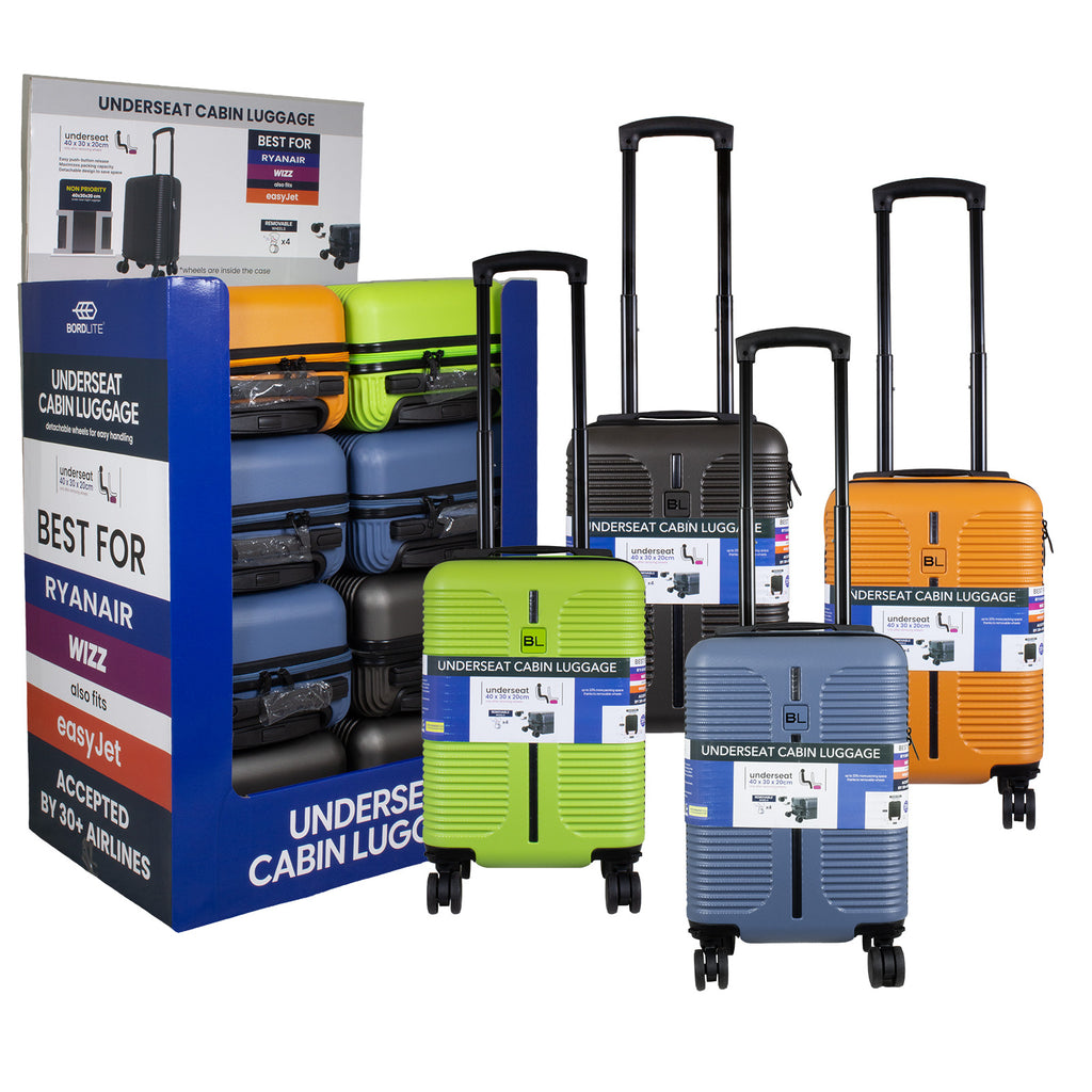 Business Trolley Carry-On 2 Colors Silver Grey Anthracite