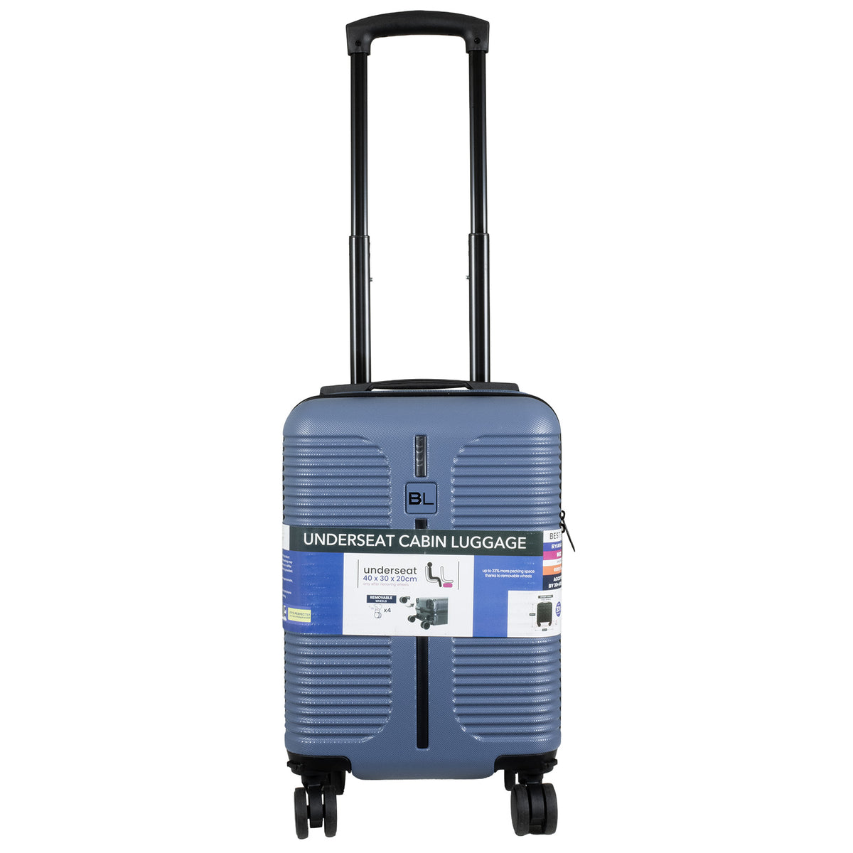 Business Trolley Carry-On 2 Colors Silver Grey Anthracite