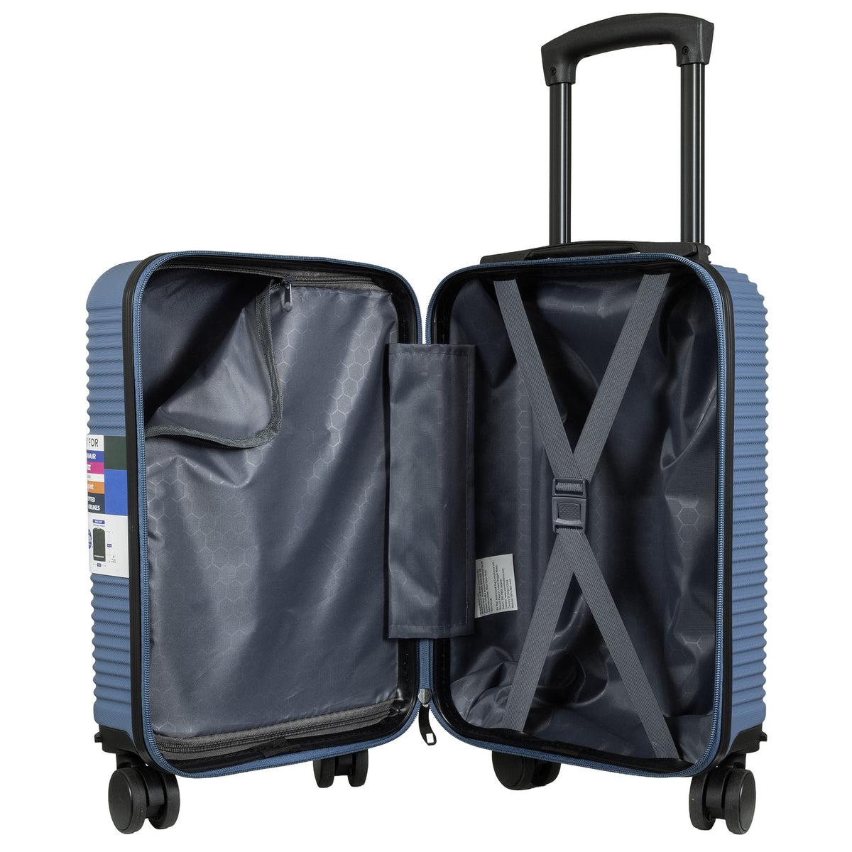 Business Trolley Carry-On 2 Colors Silver Grey Anthracite