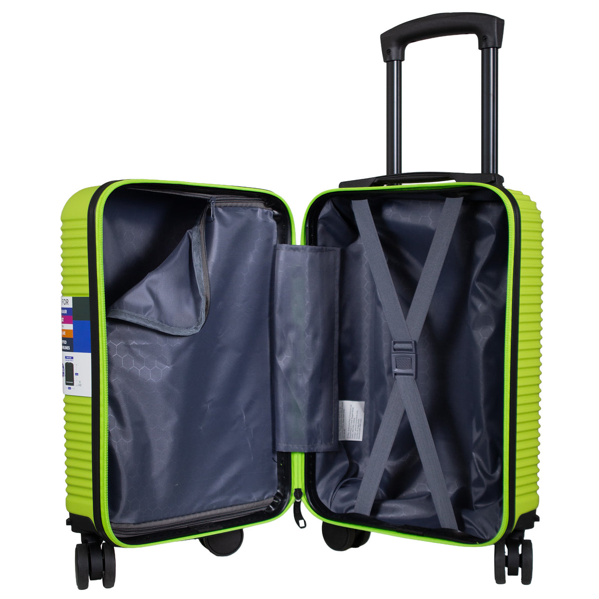 Business Trolley Carry-On 2 Colors Silver Grey Anthracite