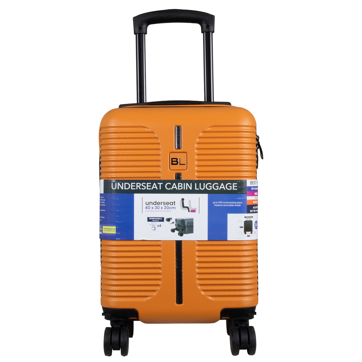 Business Trolley Carry-On 2 Colors Silver Grey Anthracite