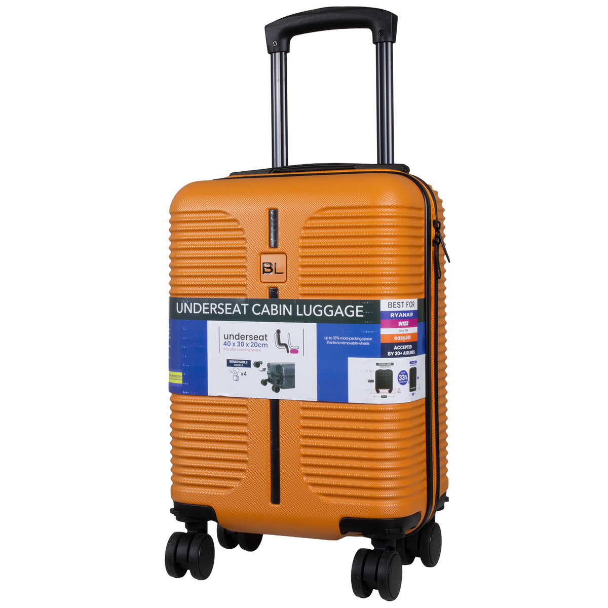 Business Trolley Carry-On 2 Colors Silver Grey Anthracite