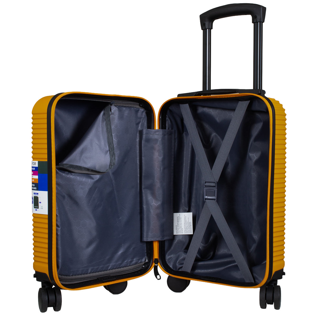 Business Trolley Carry-On 2 Colors Silver Grey Anthracite