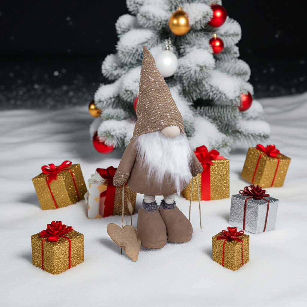 Ausziehbarer Wichtel 55-85cm für Weihnachtsdekoration – Trendyshop365