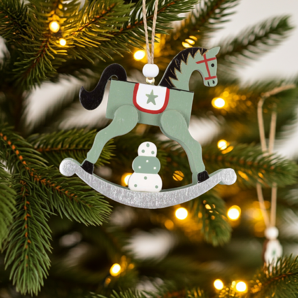 Baumschmuck Holz 9cm im 12er Display