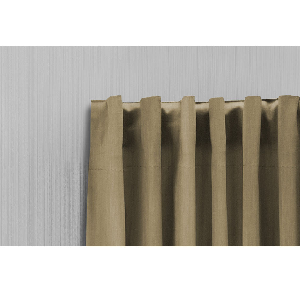 Doppelpack Verdunkelungsvorhang mit Haken, 150x250cm