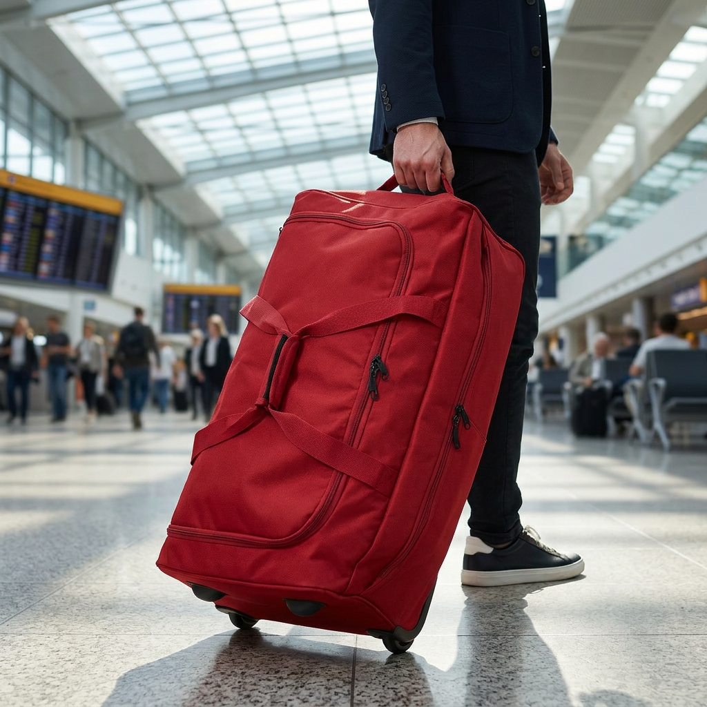 Trolleytasche 65cm - XL Reisetasche mit 2 Rollen - verschiedene Farben lieferbar