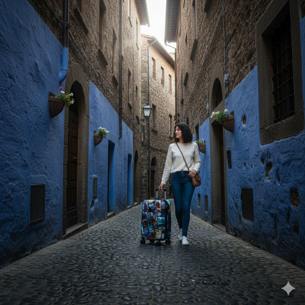 Motivkoffer Reisekoffer City verschiedene Größen lieferbar