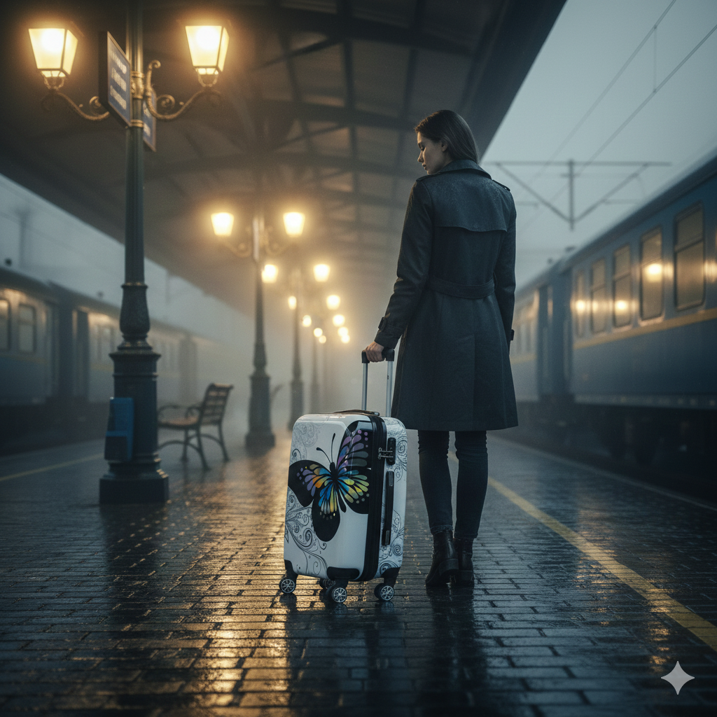 Motivkofferset 3tlg Butterfly