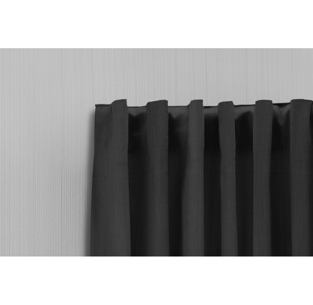 Doppelpack Verdunkelungsvorhang mit Haken, 150x250cm