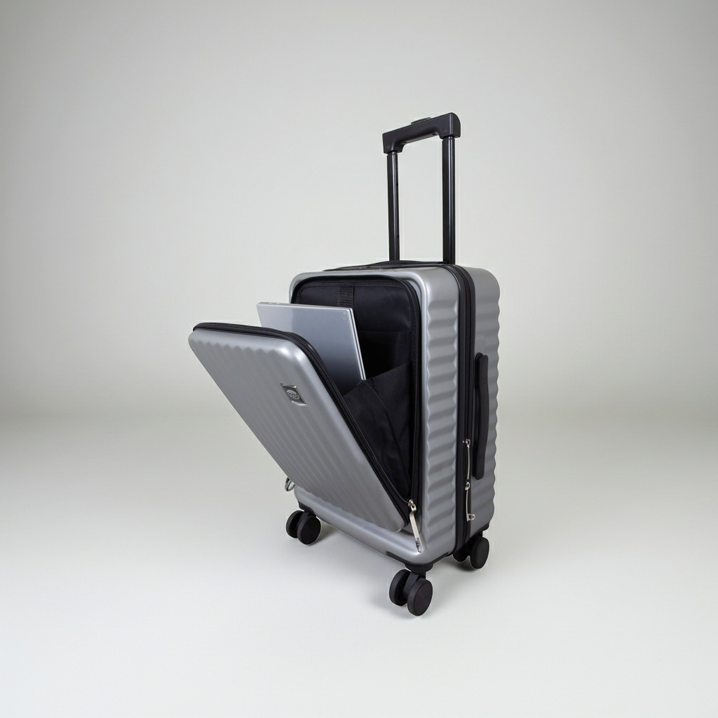 Handgepäck-Trolley 55cm mit 17-Zoll-Laptopfach