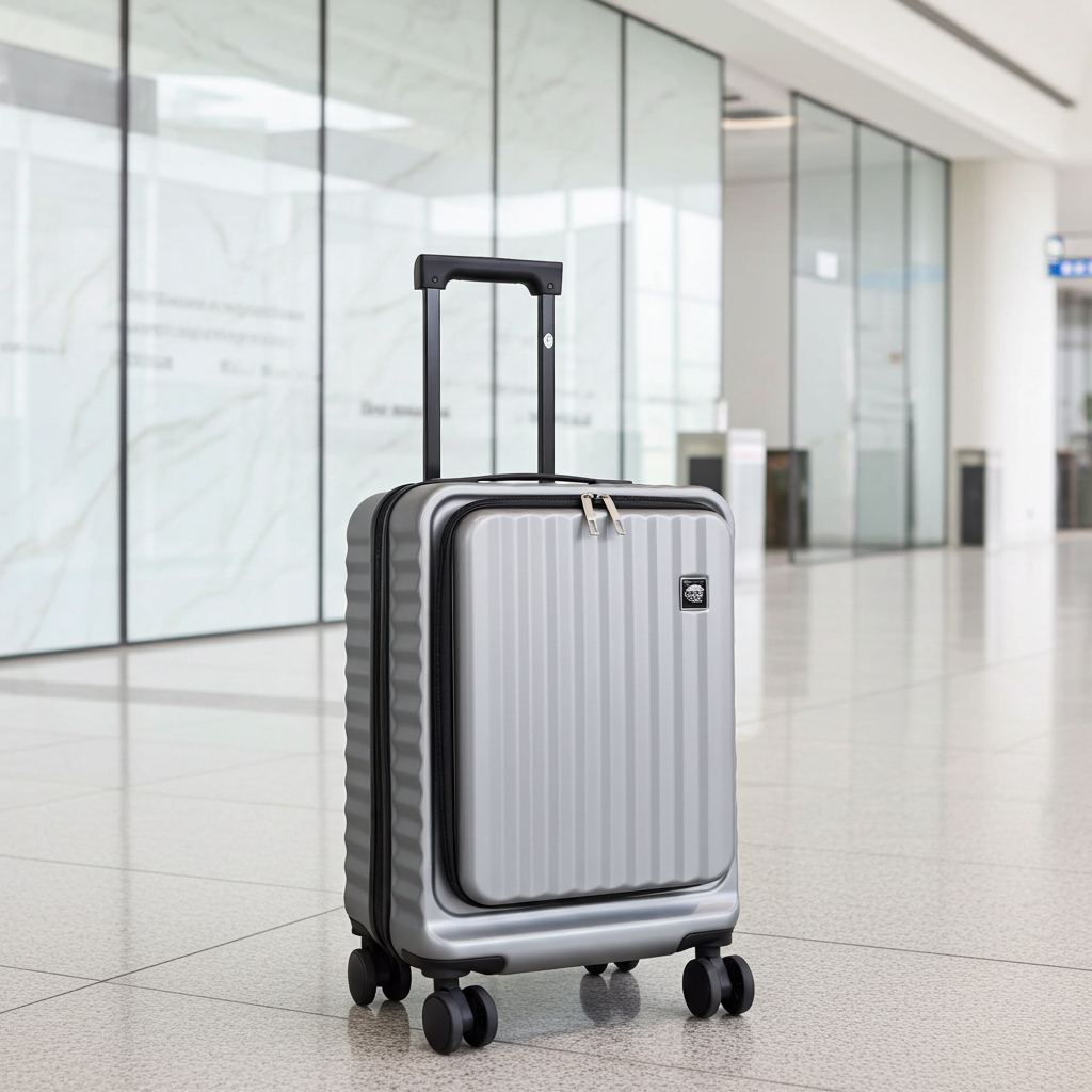 Handgepäck-Trolley 55cm mit 17-Zoll-Laptopfach