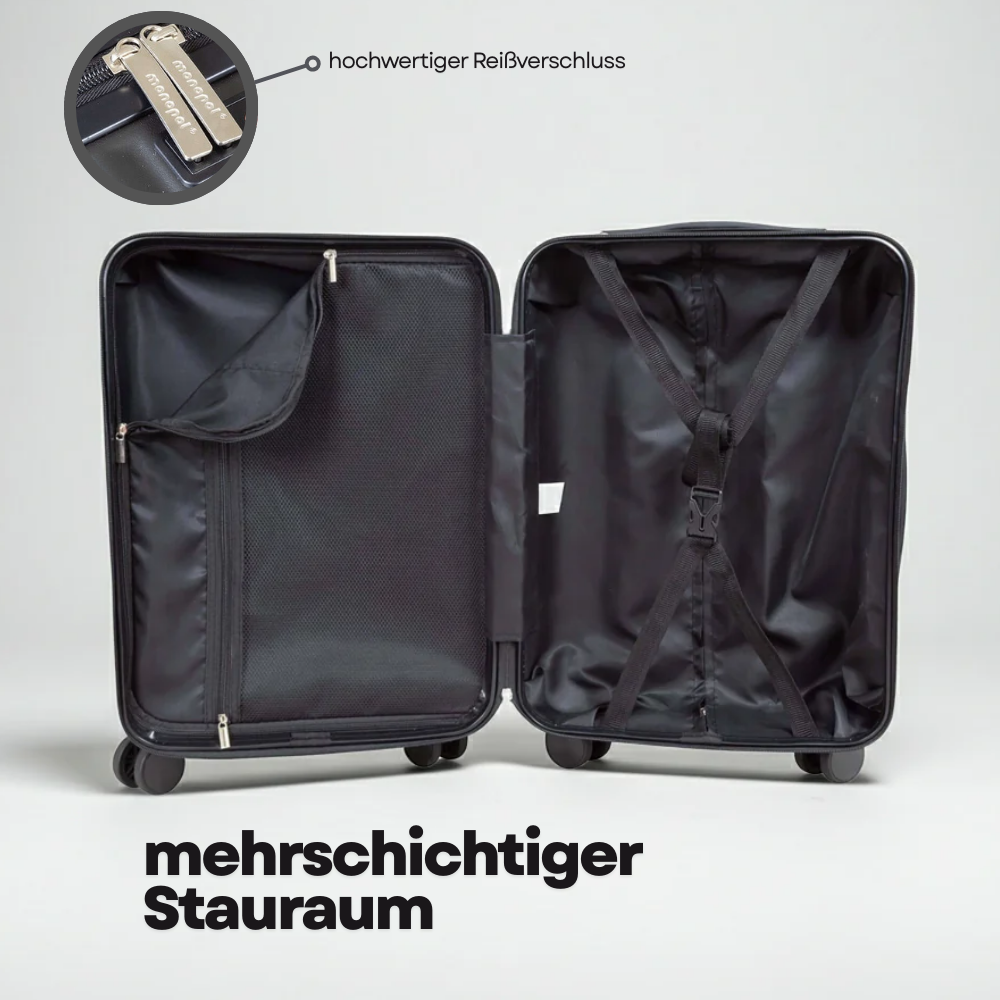 Businesstrolley Handgepäck 2 Farben silbergrau anthrazit