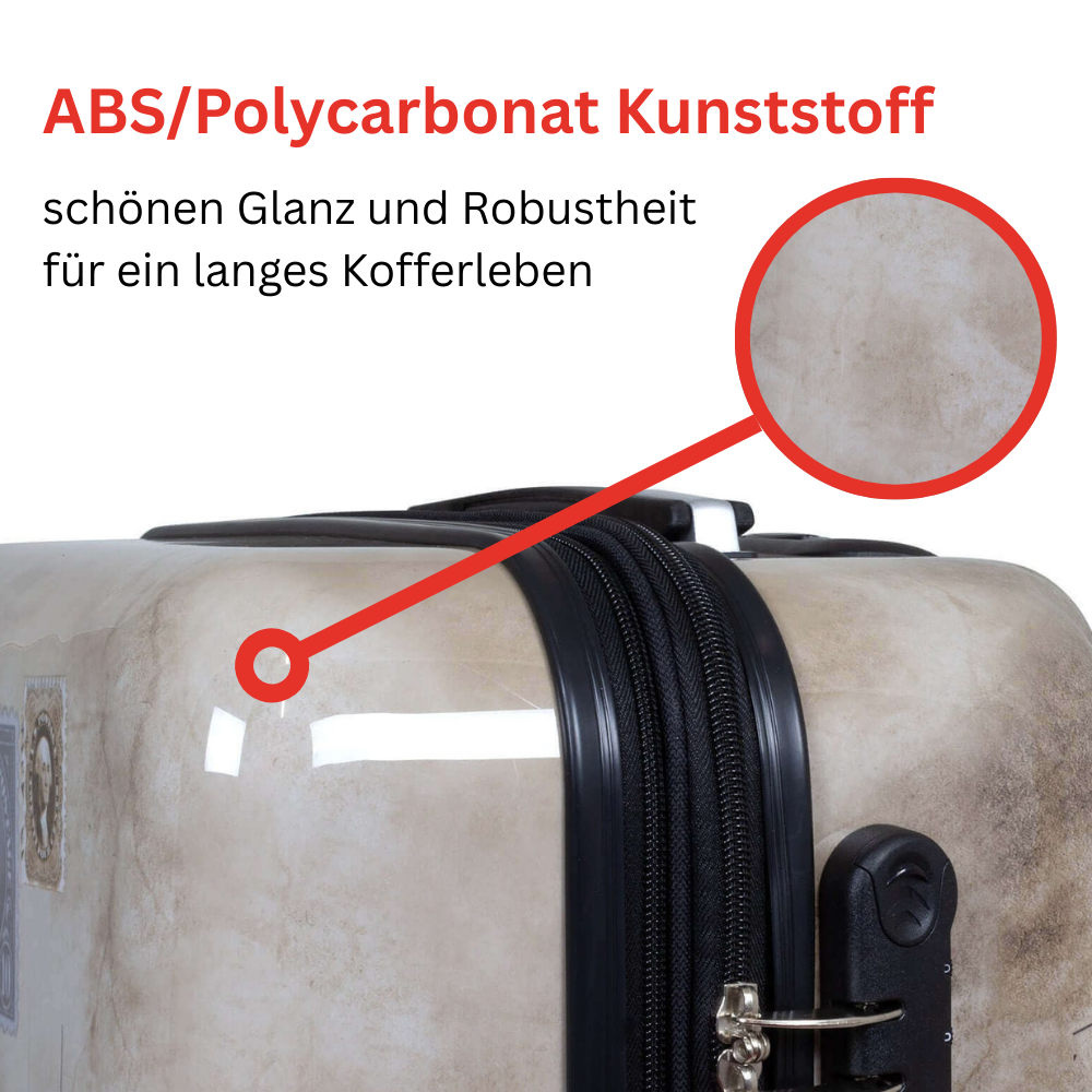 Motivkoffer Design New York – Reisekoffer mit Motiv – Hartschale ABS/Polycarbonat – S M L – leicht & robust