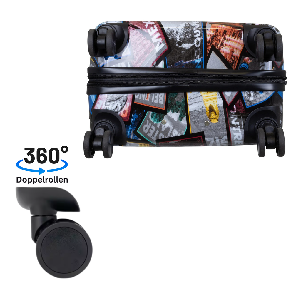 Motivkoffer Reisekoffer City verschiedene Größen lieferbar