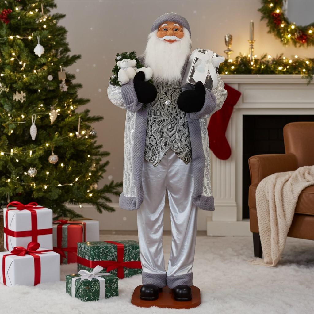 Weihnachtsmann 180cm stehend