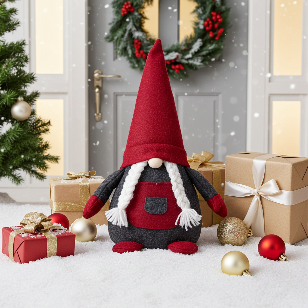 Wichtel 18-30cm sitzend, Pärchen, 2 Stück