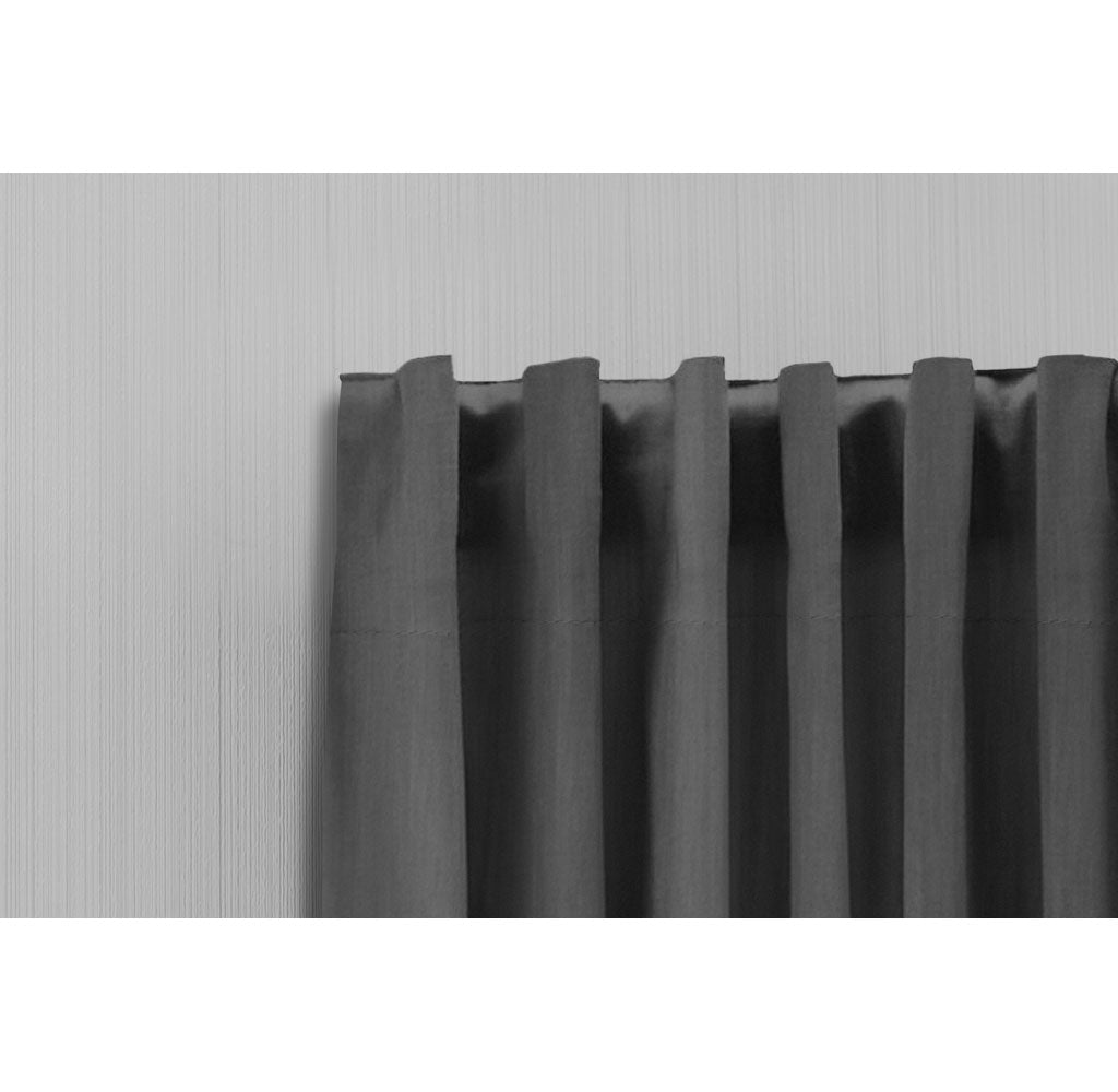 Doppelpack Verdunkelungsvorhang mit Haken, 150x250cm